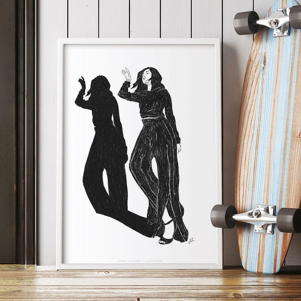 Dancing at Home B/W 7