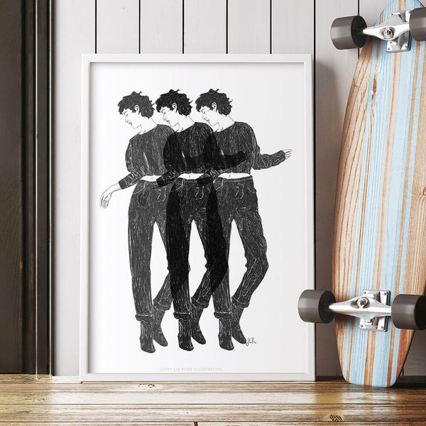 Dancing at Home B/W 11