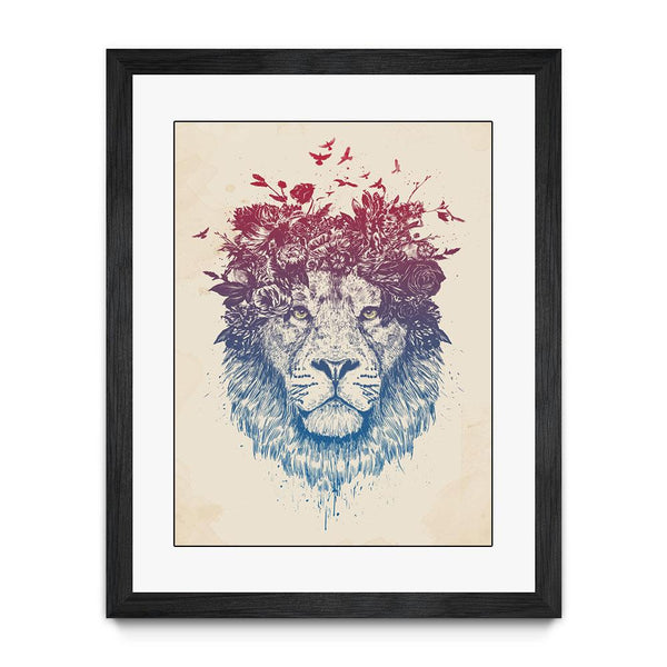 Floral Lion III