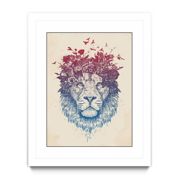 Floral Lion III