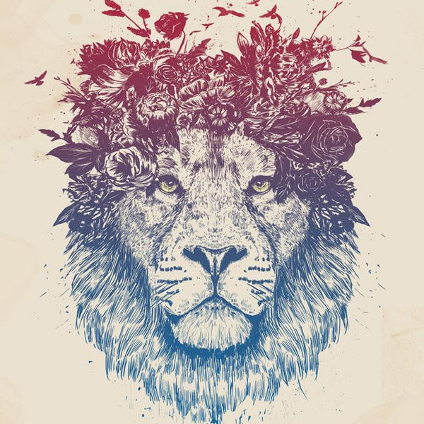 Floral Lion III