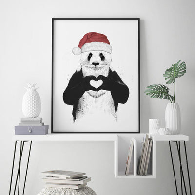 Santa Panda