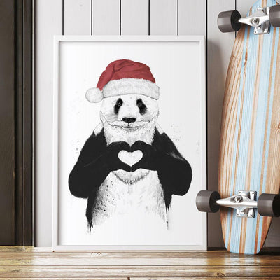 Santa Panda
