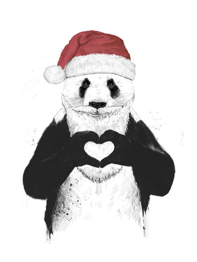 Santa Panda