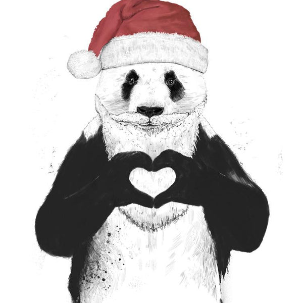 Santa Panda