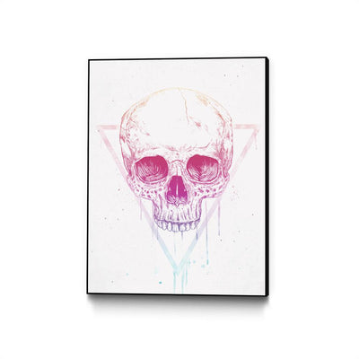 Skull in Triangle (mauve)