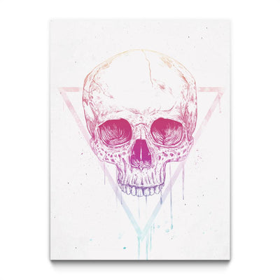 Skull in Triangle (mauve)