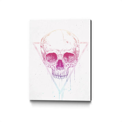 Skull in Triangle (mauve)