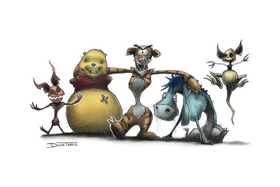 Winnie the Pooh Creepyfied