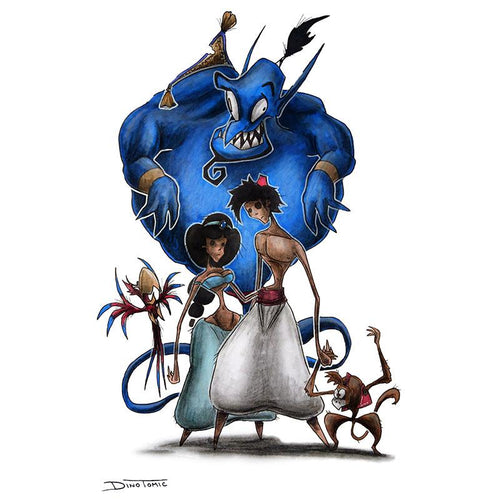 Aladdin Creepyfied
