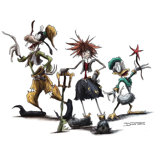 Kingdom Hearts Creepyfied