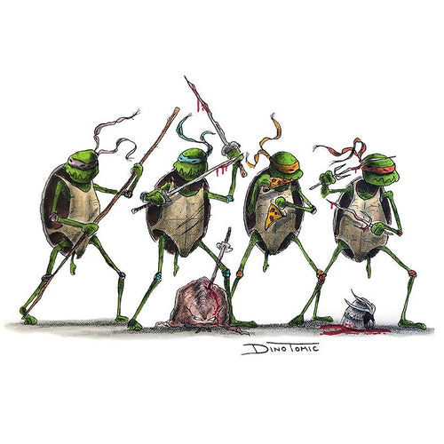 Teenage Mutant Ninja Turtles Creepyfied