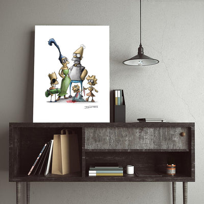 The Simpsons Creepyfied