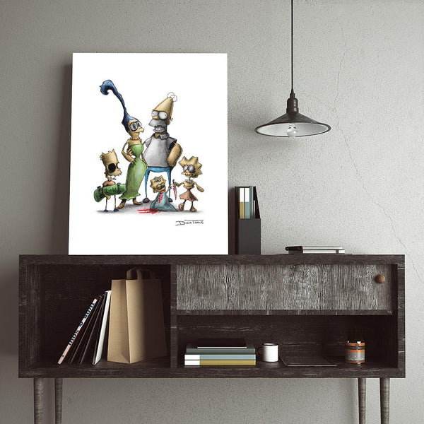 The Simpsons Creepyfied