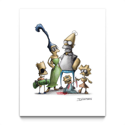 The Simpsons Creepyfied