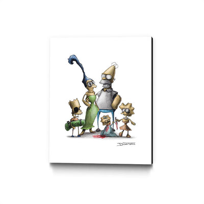 The Simpsons Creepyfied