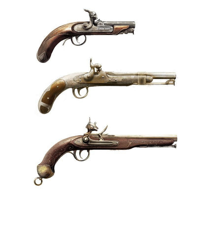 Weapon Set - Pistols