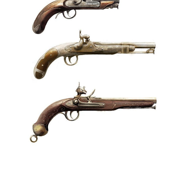 Weapon Set - Pistols