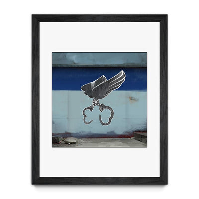 Winged Cuffs Graffiti