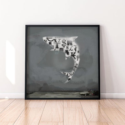 Shark Dollar Graffiti 1