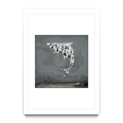 Shark Dollar Graffiti 1