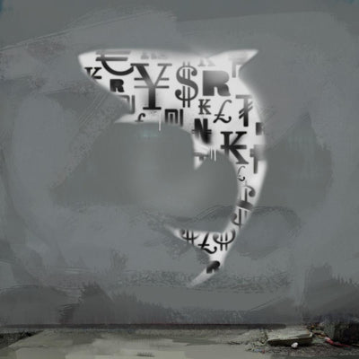 Shark Dollar Graffiti 1