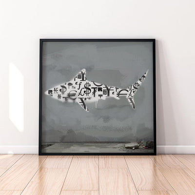 Shark Dollar Graffiti 2