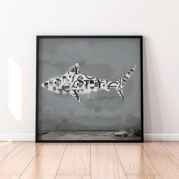 Shark Dollar Graffiti 2