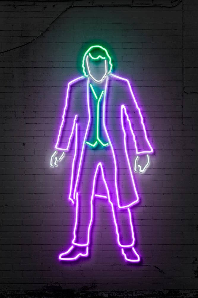 Joker neon by Octavian Mielu