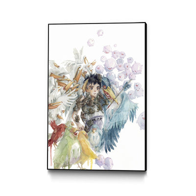 The Boy and the Heron by Agnes Cecile - Eyes On Walls The Boy and the Heron by Agnes Cecile - Eyes On Walls