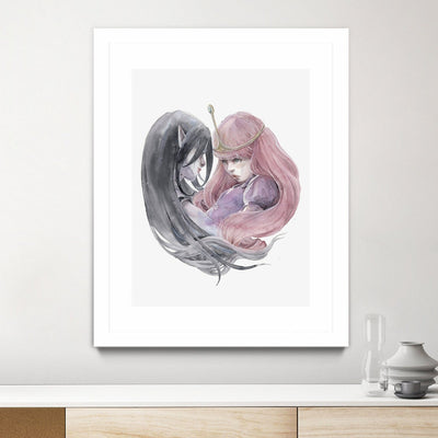 Princess Bubblegum and Marceline