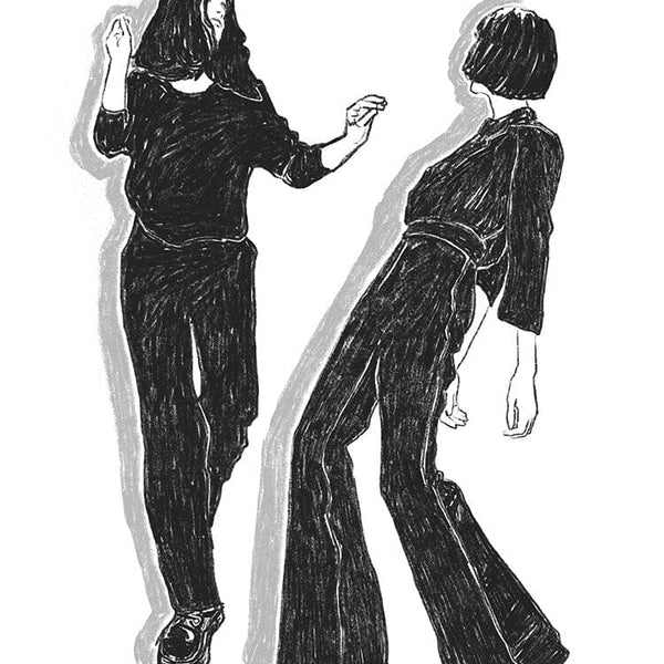 Dancing at Home B/W 3