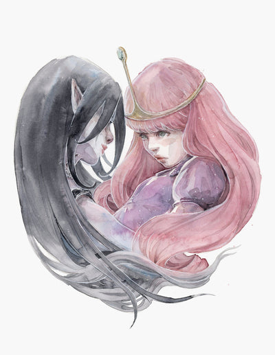 Princess Bubblegum and Marceline