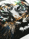 Eye of the Tiger PKAN - Hand Embellished Print