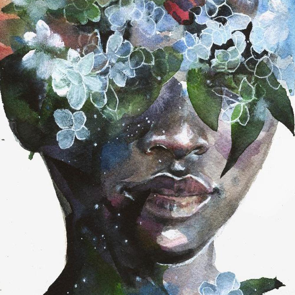 Garden II by Agnes Cecile