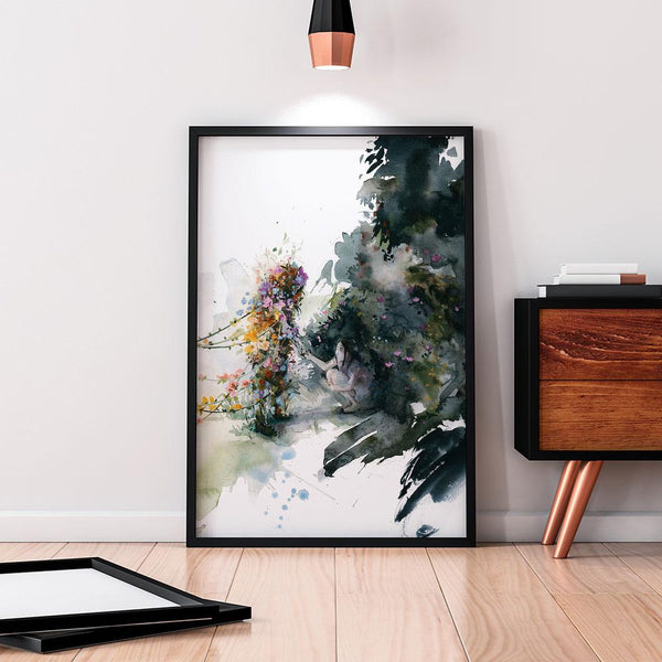 Big Sister showing Little Sister how to express herself