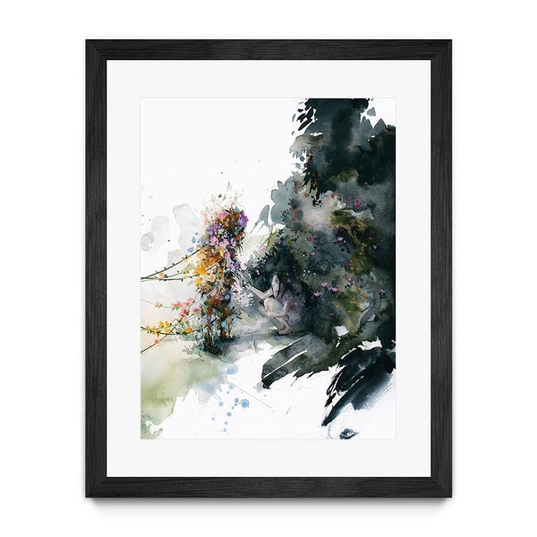 Big Sister showing Little Sister how to express herself