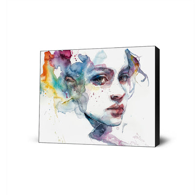 Rainbow Portrait Study by Agnes Cecile - Eyes On Walls