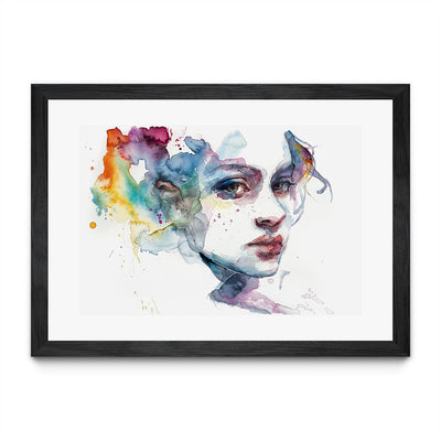 Rainbow Portrait Study by Agnes Cecile - Eyes On Walls