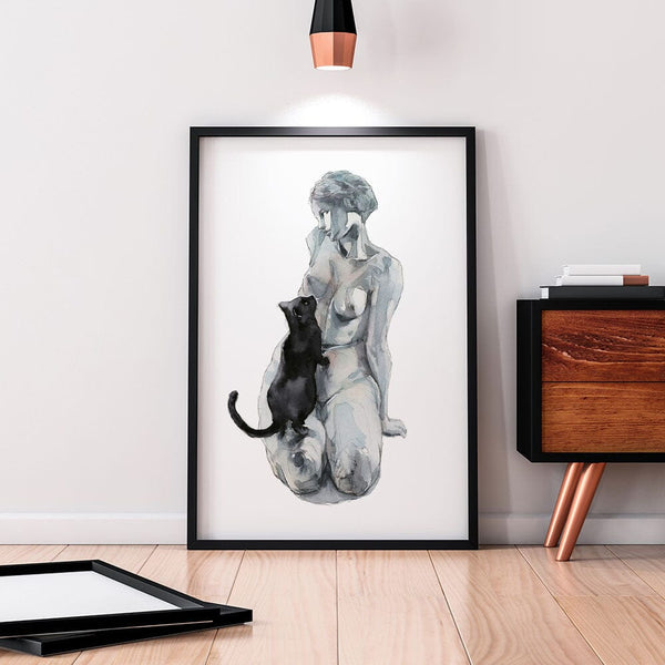 The Cat and The Statue