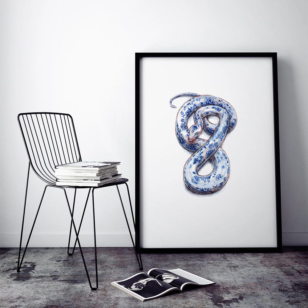 Porcelain Snake by Agnes Cecile - Eyes On Walls