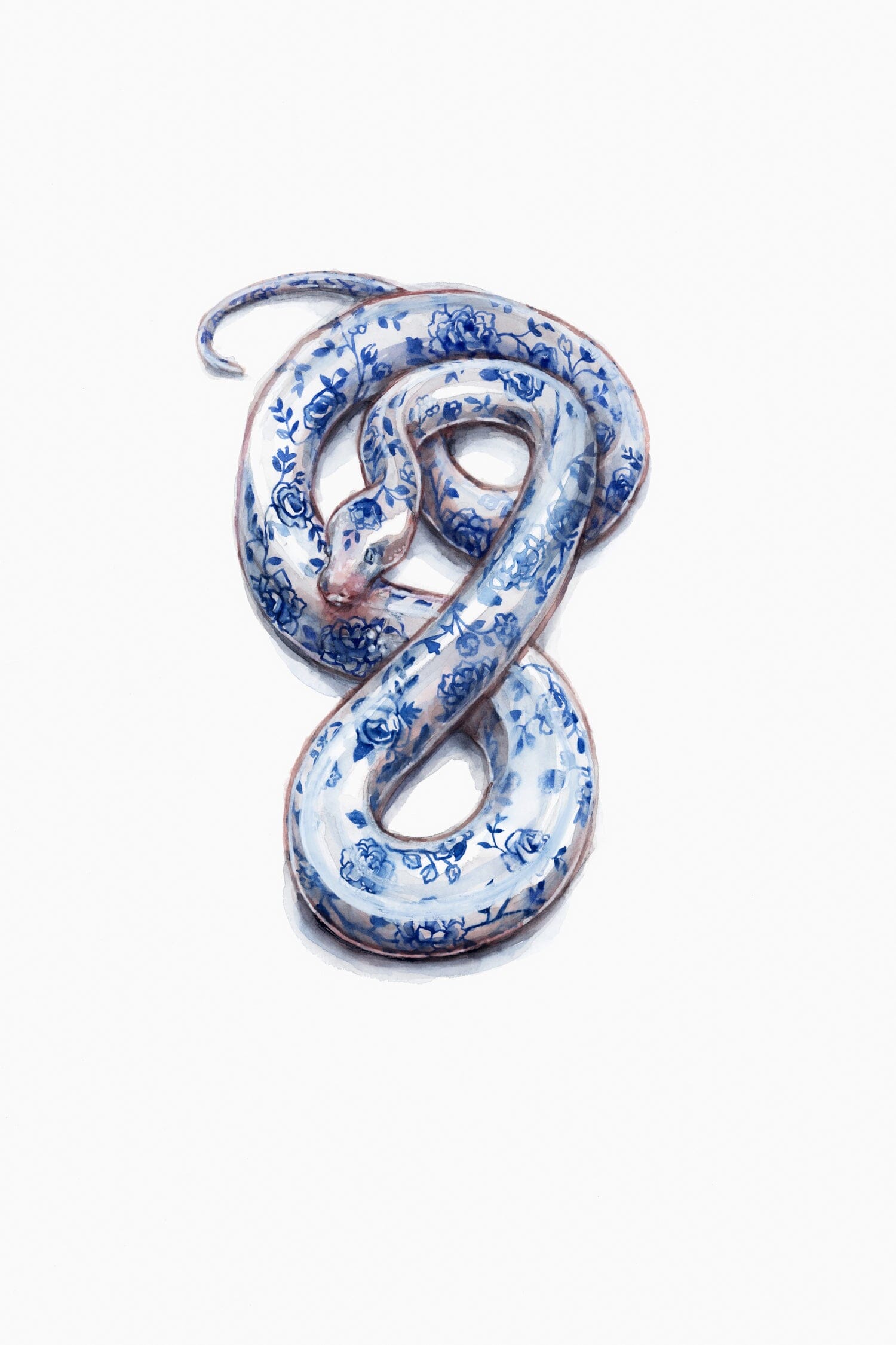 Porcelain Snake by Agnes Cecile - Eyes On Walls