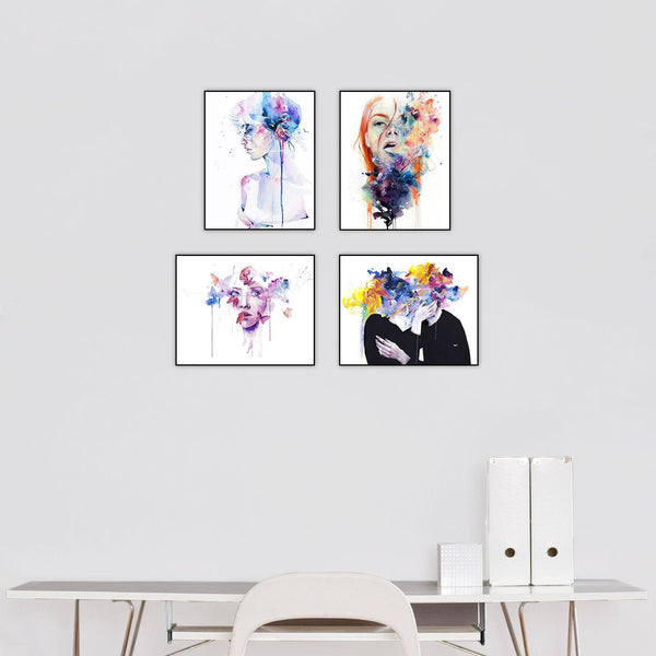 "Agnes Cecile" Series Set of 4
