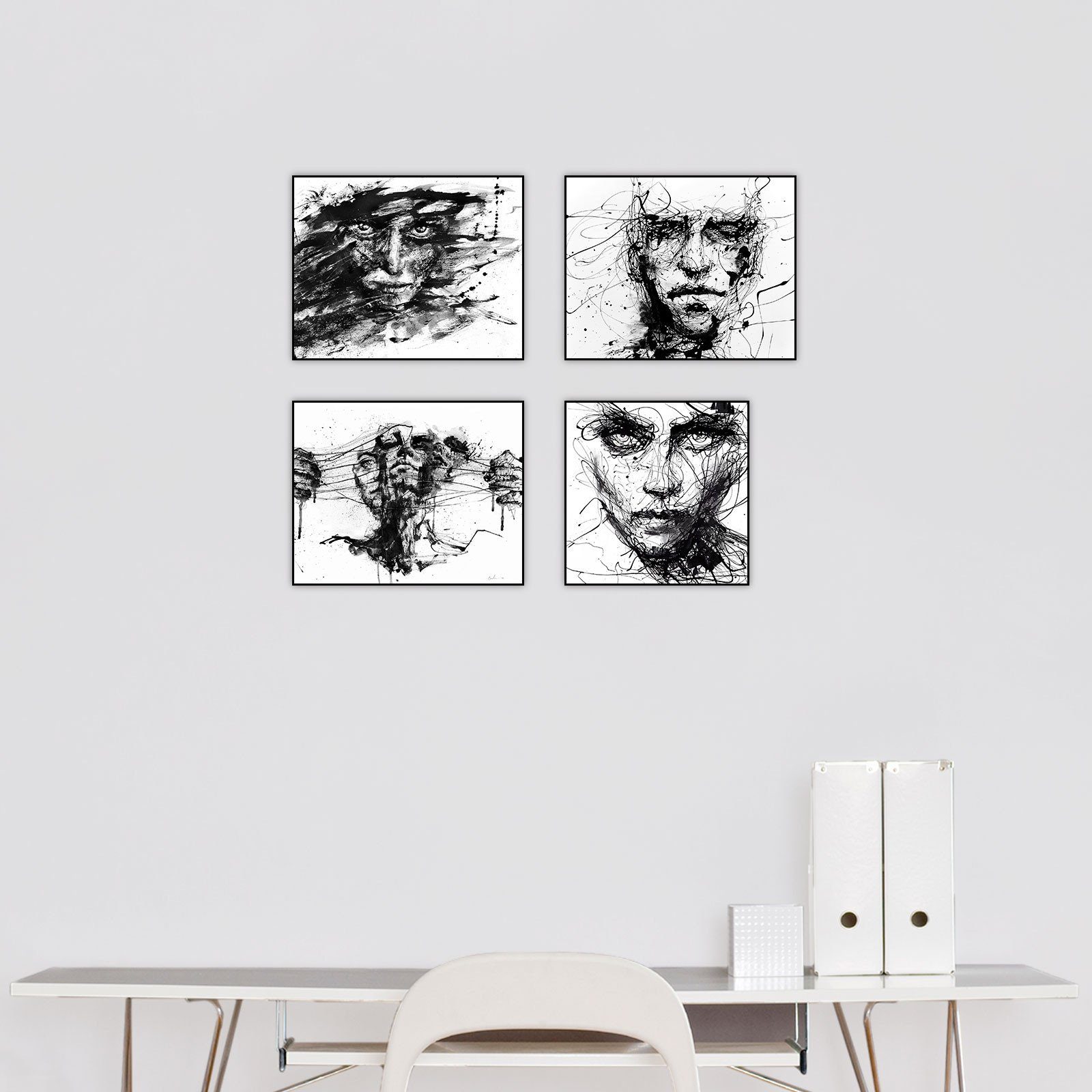 Agnes Cecile Black & White