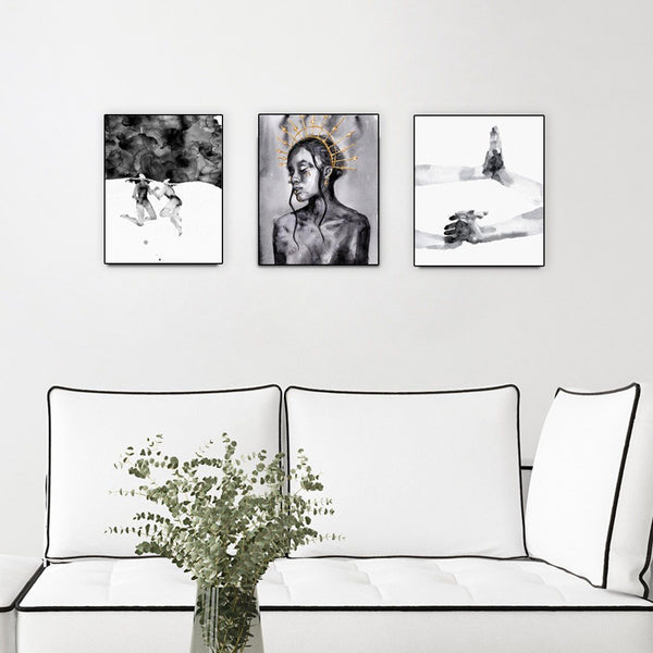 "Agnes Cecile 3 " Series Set of 3