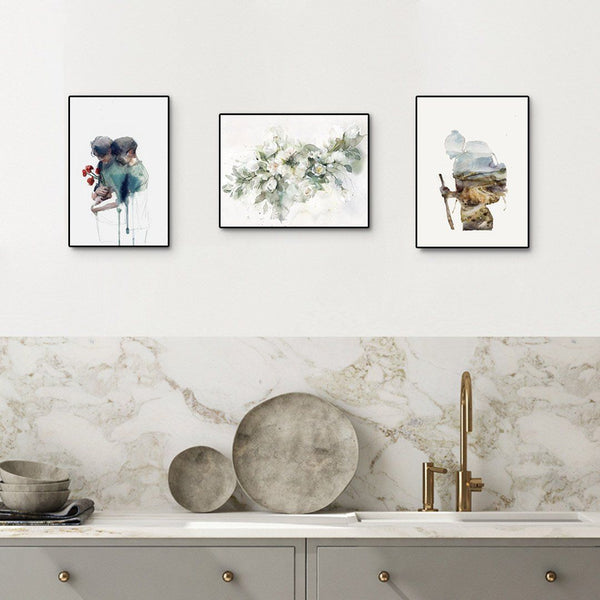 "Agnes Cecile 5 " Series Set of 3