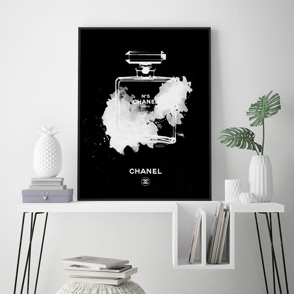 Chanel Bottle Wall Art