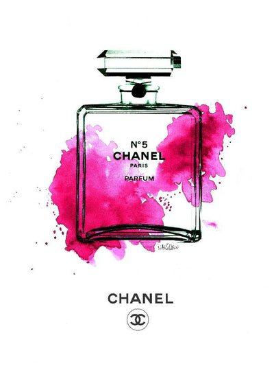 Chanel Bottle Pink