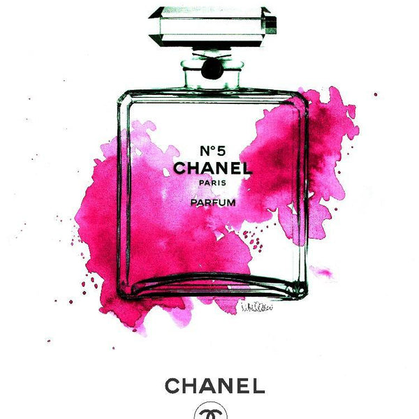 Chanel Bottle Pink