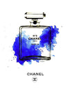 Chanel Bottle Blue